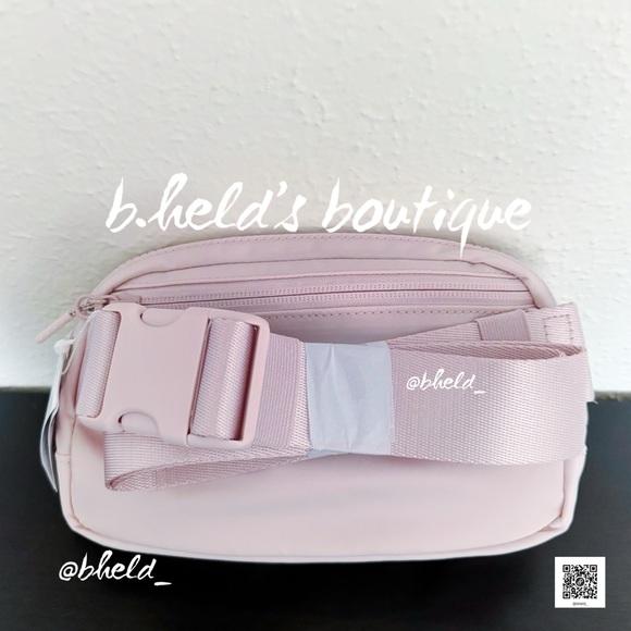 lululemon Everywhere Belt Bag in Flush Pink One Size 1L Brand New NWT - Picture 6 of 15